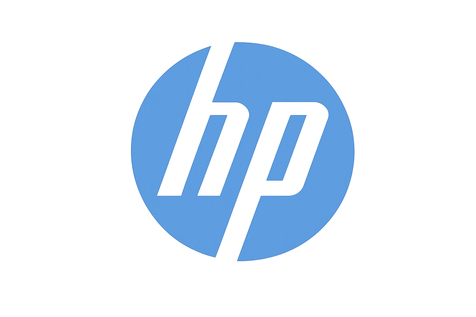 HP laptop brand logo